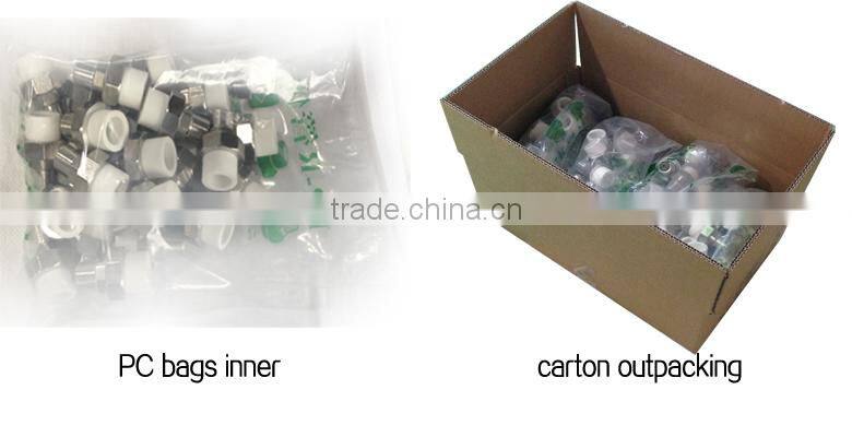 PPR union fittings male coupler,hydraulic quick coupler