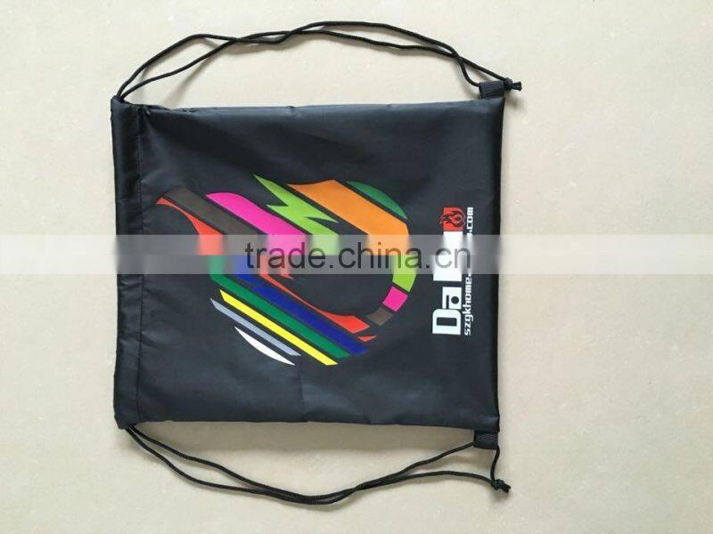 210D polyester heat transfer printing string bag