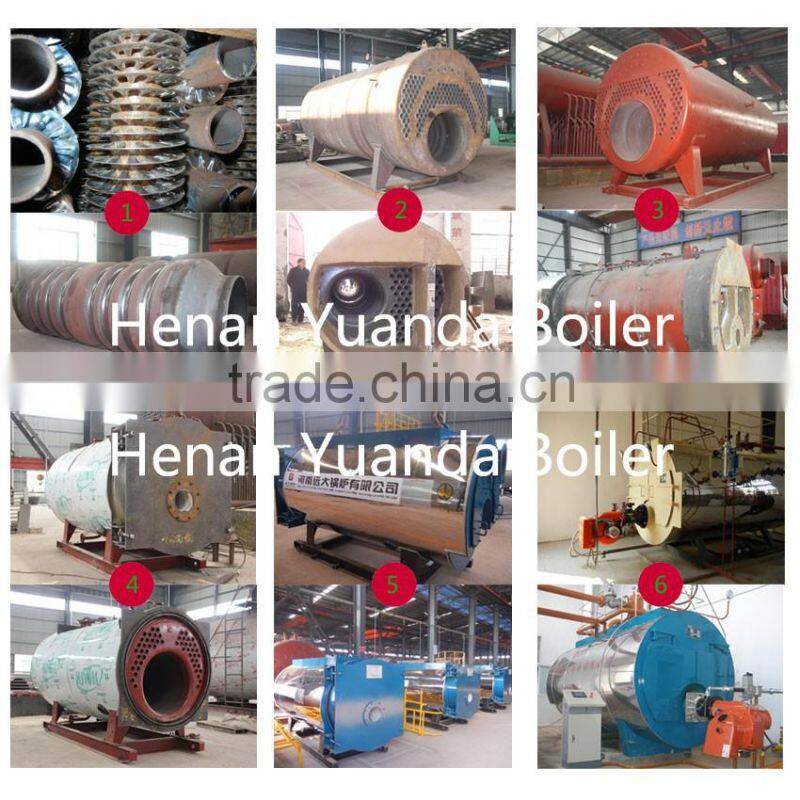 Natural gas/Oil Fired Horizontal Steam generate Boiler