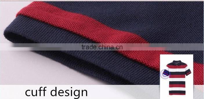 2014 polo brand summer striped shirt men 100% nylon polo shirt