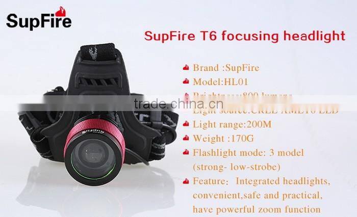 Supfire HL01focusing led headlamp
