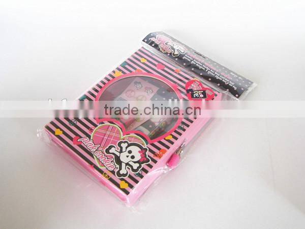 secret diary stationery set notebook with pen