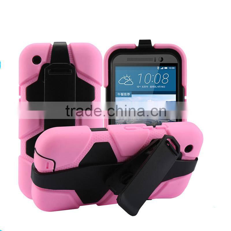 Heavy Duty Case, Shock Proof Case Cover For HTC ONE M9