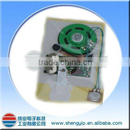 greeting cards voice record module