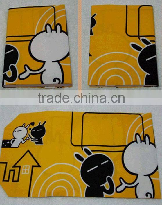 custom design book cove,book cloth,book sleeve