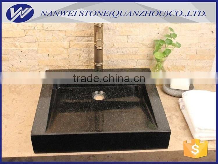 Natural marble stone sink for bathroom