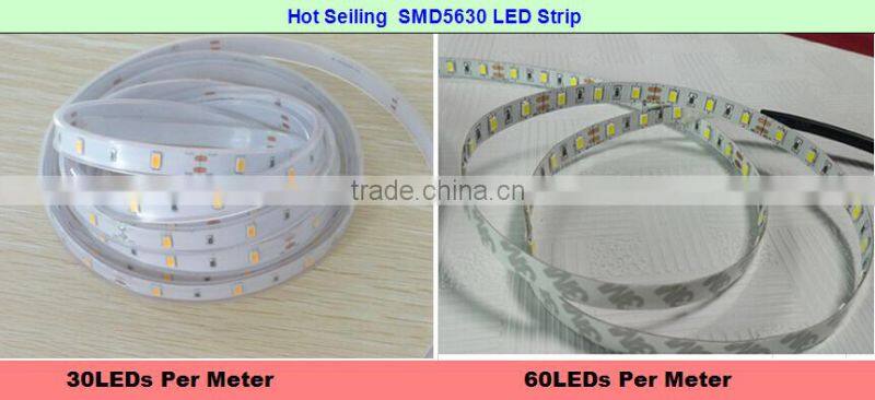 New !5630smd Samsung Chip 120leds 28w 120degree DC12v led strip light 24v China supplier