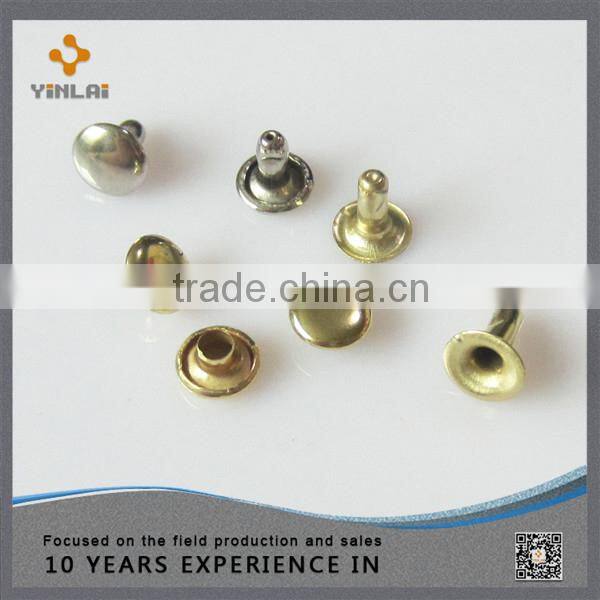 7mm double cap rivet,clothing rivet
