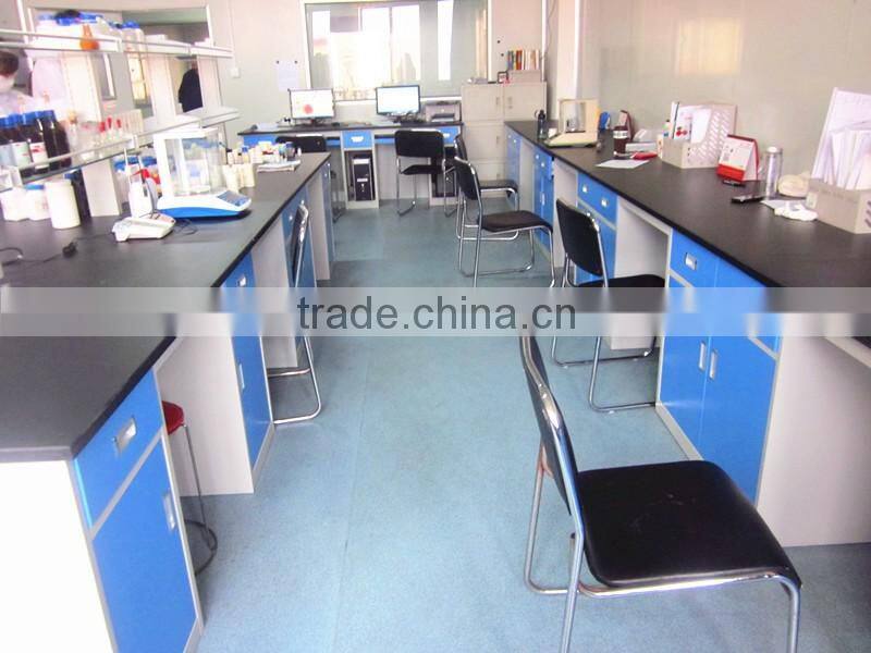 Cold rolled steel frame laboratory side bench, laboratory furniture in hospital