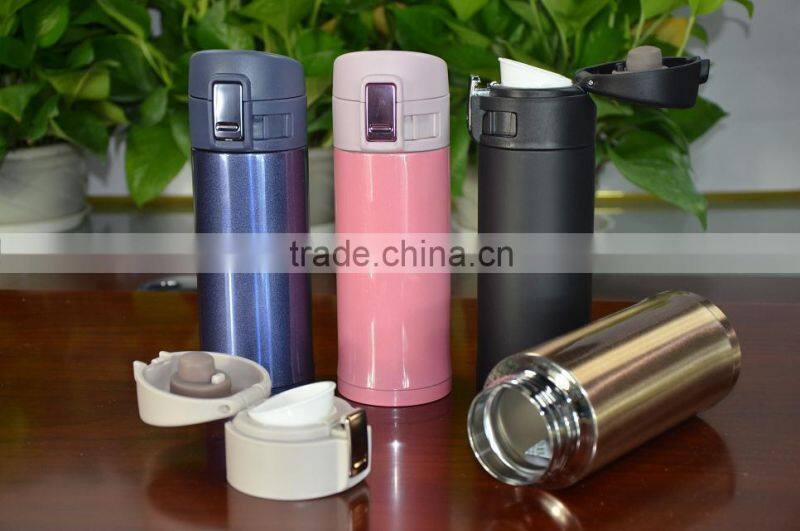 2015 New Arrived double wall stainless steel high grade vacuum flask/ thermos flask