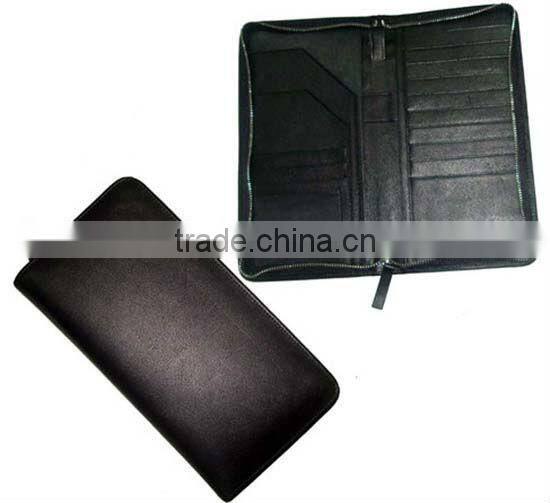 Travel Agency Leather Passport Bag And Wallet