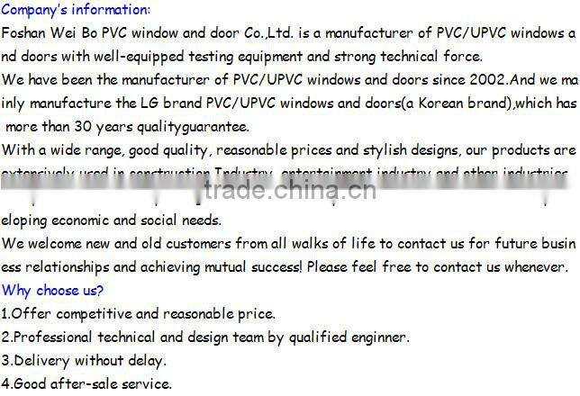 Automatic rolling shutter with pvc window