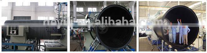 HDPE Hollow Wall Winding Pipe Making Machine