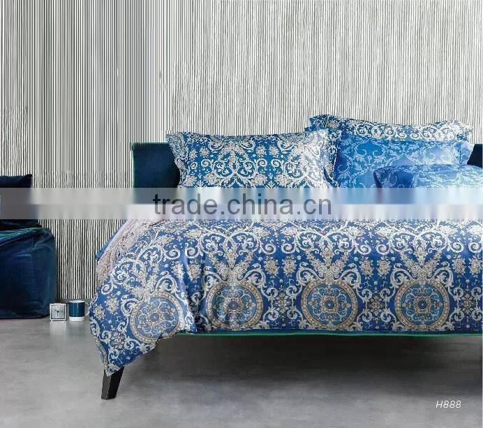 queen size cotton fabric bedding set