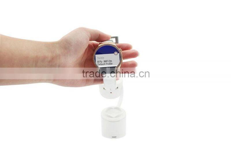 2016 Showhi smart watch mobile security stand with charge alarm function HSE73