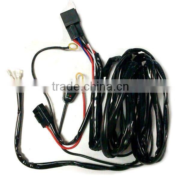 LED Light Bar On / Off Switch LED Wiring Harness Kit 72W 120W 180W 240W 300W