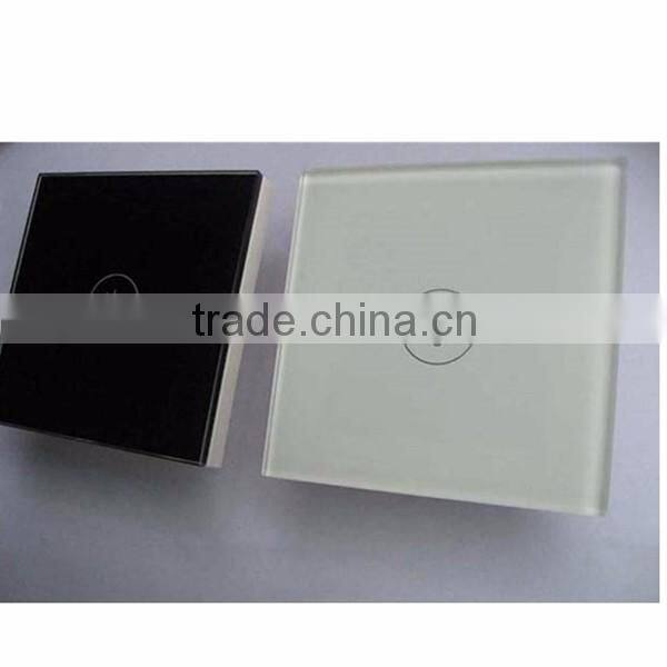 Tempered silk screen printing glass