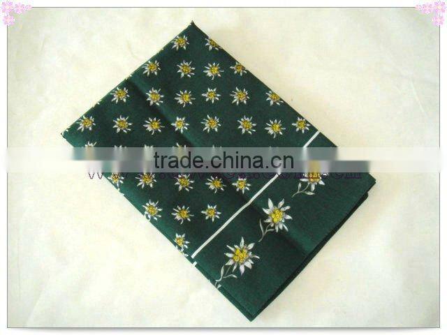 100% Cotton printed foulard bandana