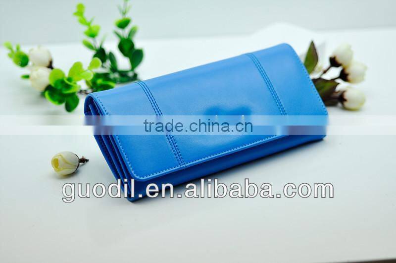 2014 new designer genuine leather wallet wholesale in china