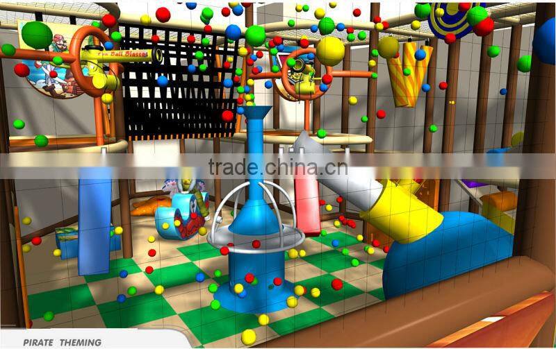 Cheer Amusement children Themed Ocean And Pirate indoor playground