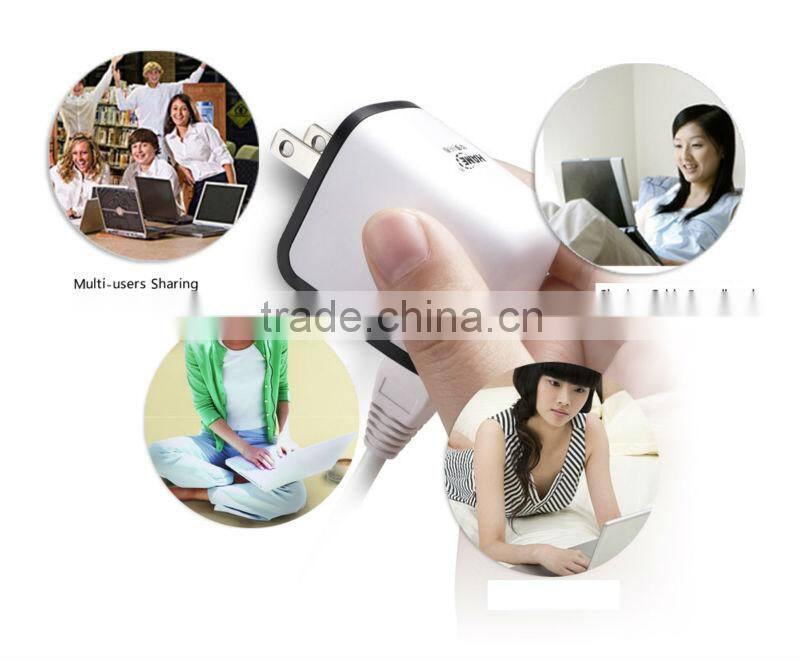 New wifi router wireless N wifi repeater with power charging adapter