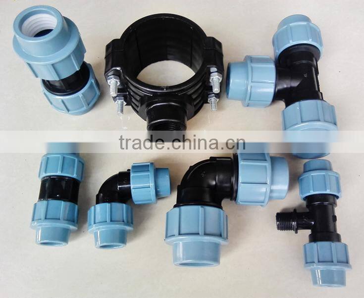 2014 Factory high quality PP coupling fittings Pipe Fittings mdpe pipe fittings