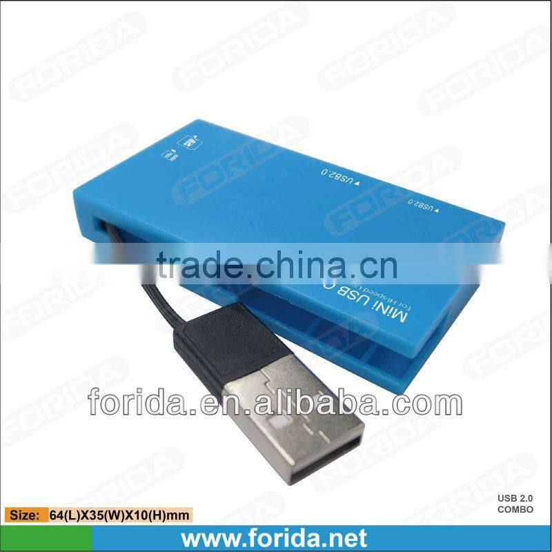 hot selling usb hub and card reader