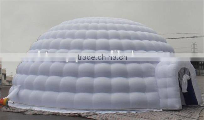 high quality inflatable tents export to Europe/semi-circular tent