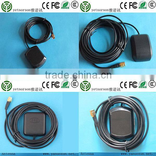 2015 hot sale 28dbi passive omni car indoor gps with external antenna for navigator