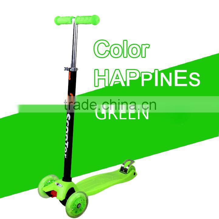 4 wheels kick scooter for children