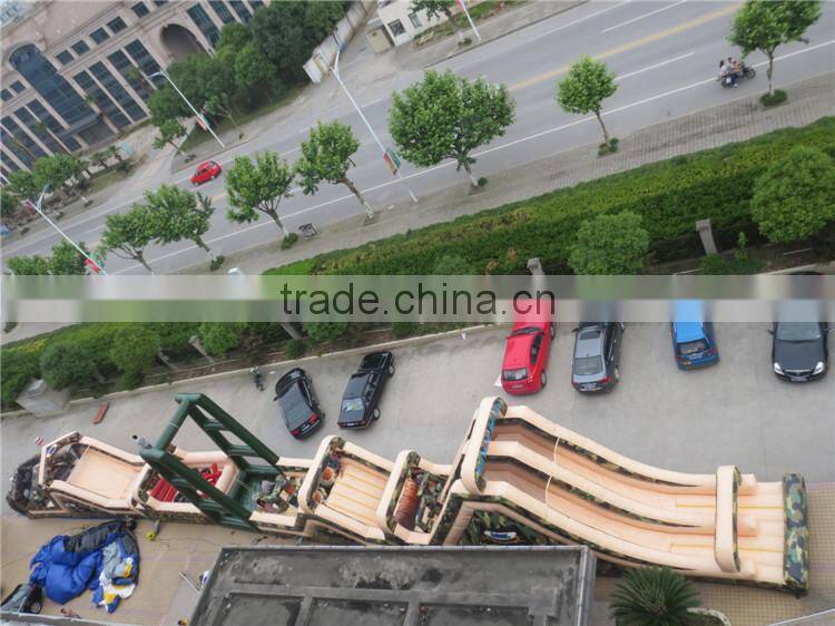 Super Long Military Adult Inflatable Obstacle Course for Sale