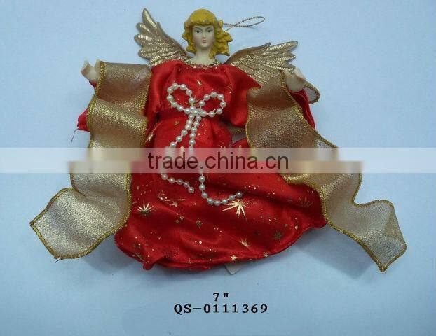 Goden christmas angel ornaments
