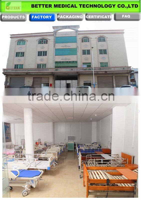 Three crank home hydraulic hospital bed