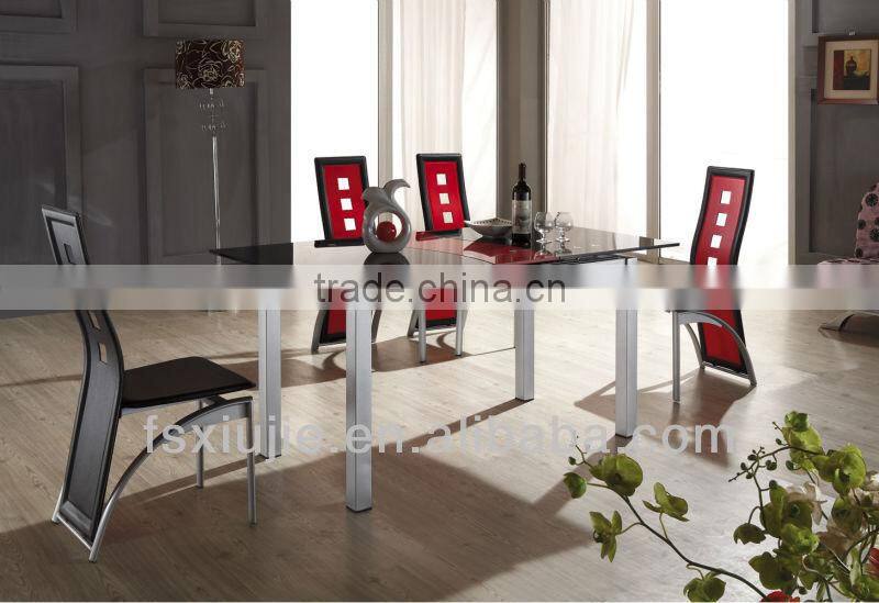 L806 Japanese Modern Luxury Square Dining Room Table set for Sale, Office Table