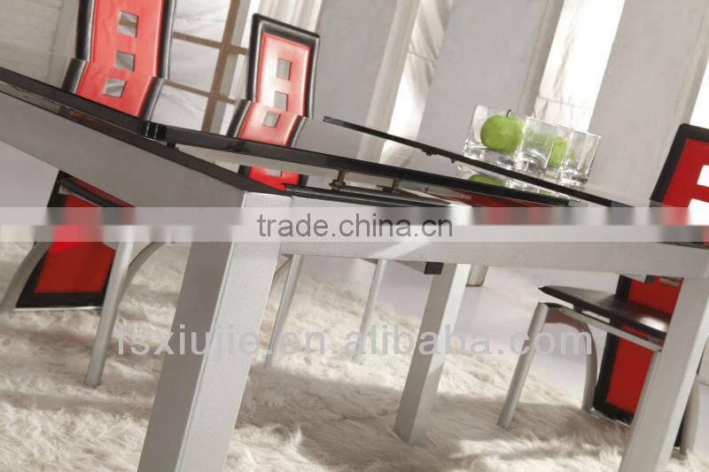 L806 Japanese Modern Luxury Square Dining Room Table set for Sale, Office Table