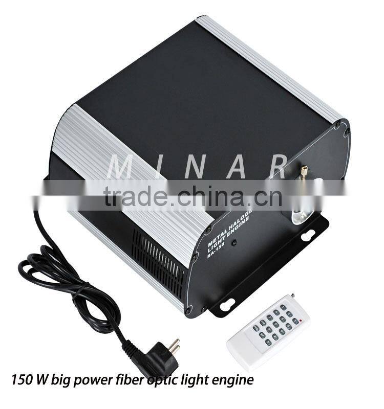 150W big power r-150 halogen fiber optic light engine for decoration light