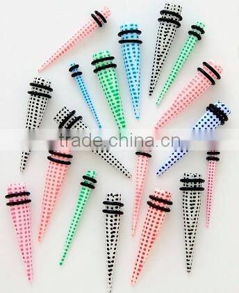 Fashion Cheat Ear Plugs Fake Ear Tape Cheater Plugs ear piercing jewelry