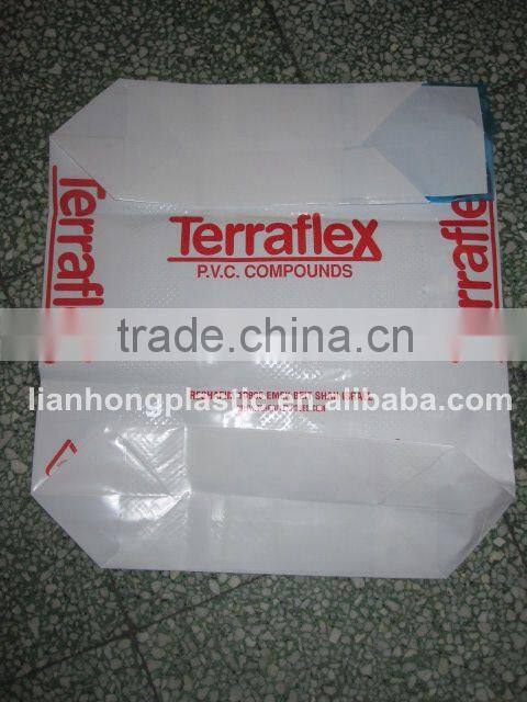 pp woven cement bag,fertilizer bag on valve