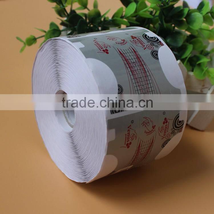 500Pcs Nail Art Tips Extension Forms Paper Nail Forms Nail Art Tool