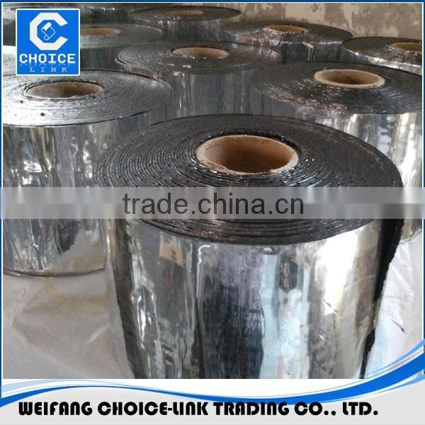 Width of 10cm aluminum self adhesive bitumen flashing tape