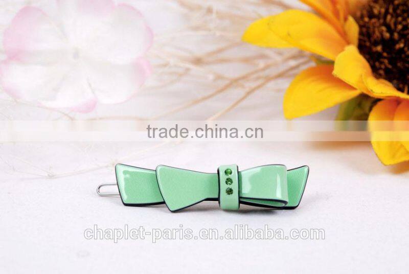 chaplet rhinestone hairpin for girls