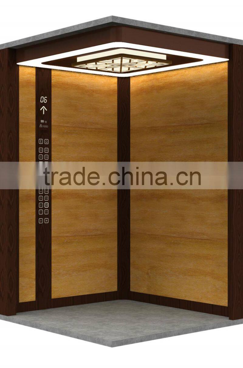 Comfortable residential elevator cost less with safe highly efficient