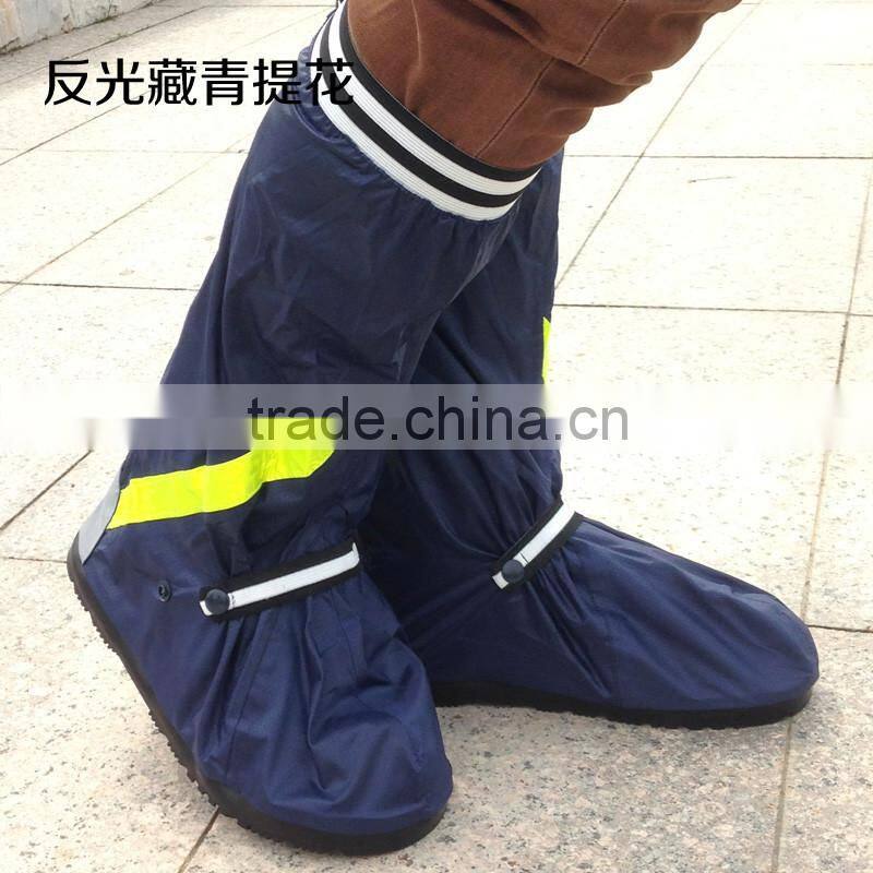 anti-skidding wateproof 190T oxford fabric shoes TPR