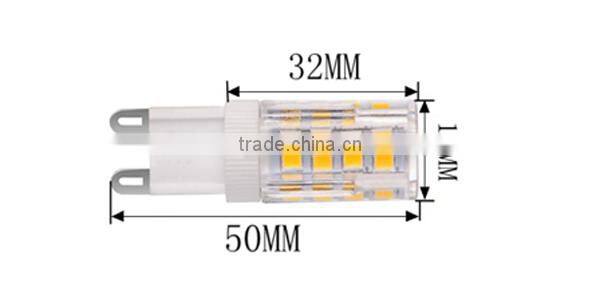 G9 led bulb light led lamp 3.5W 2835 51pcs leds AC230 or AC110V led light bulb super bright high quality 3 years warranty