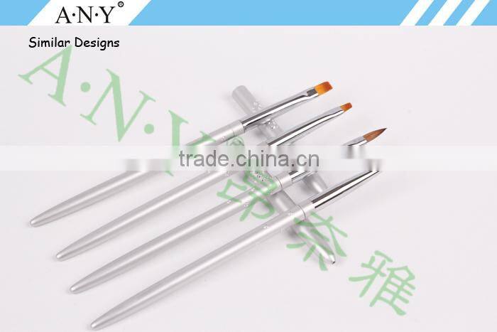 ANY Nail Art Detail Painting Aluminum Handle Nail Brush