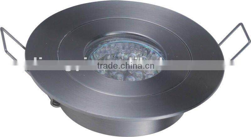 Stainless steel wax moulding casting body IP20 modern crystal flower ceiling light