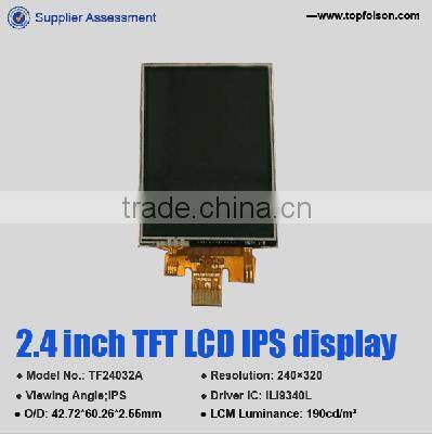 Topfoison 2.4 inch TFT LCD 240*320 display with full viewing angle TF24032A