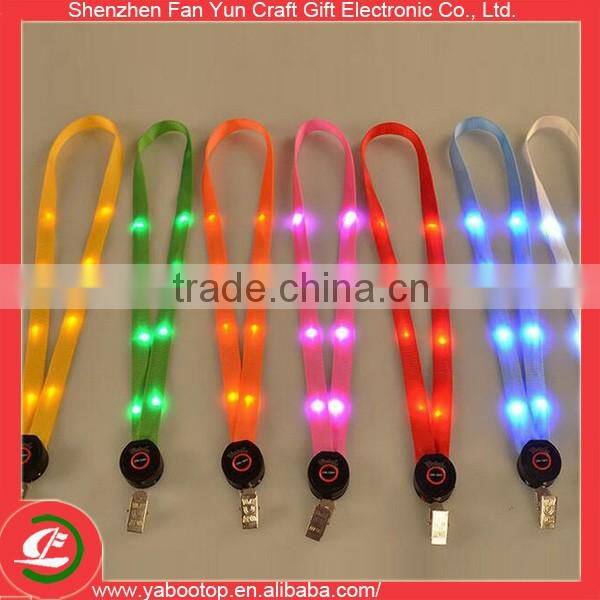 LED flashing lanyard free sample