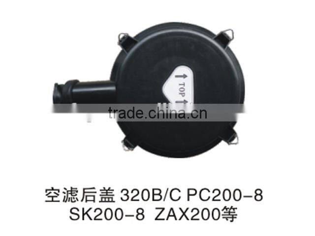 E320B E320C PC200-8 SK200-8 ZAXIS200 air filter assy cover for excavator engine parts