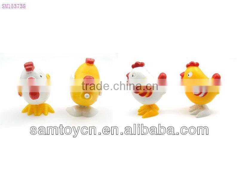 Plastic wind up animals toy,cock toys